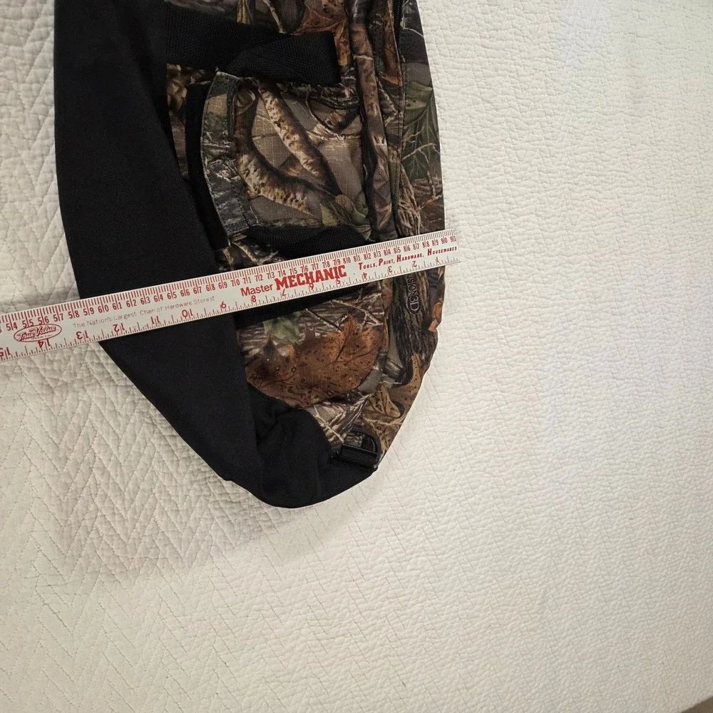 Cabelas Outdoor Gear Seclusion 3D Camo Duffle Bag Black Canvas Medium Travel Bag